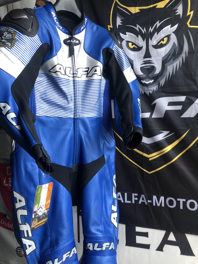 ALFA Suzuki Ecstar High Performance One Piece Motorcycle Race Leathers