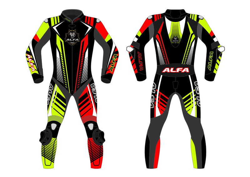 ALFA Vicktor High Performance One Piece Racing Leathers