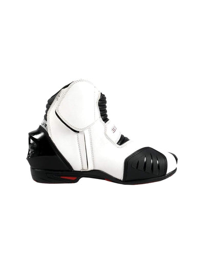 Bela-Faster-White-Red-Leather-Motorcycle-Racing-Short-Boots-Sale-Online-Dublin-Ireland-UK-France