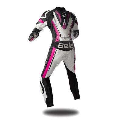 Bela-Rocket-Damen-1Teiler-Motorrad-Rindsleder-Kanguru-Mix-Leder-Rennsport-Lederkombi-Online-Sale-Weiss-Rosa-Deutschland-2-min