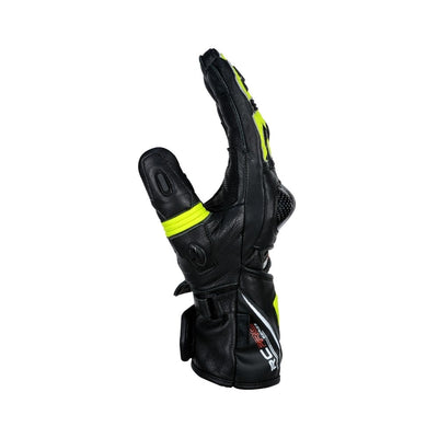 Bela-Rocket-Lang-Motorrad-Racing-Leder-Handschuhe-Sale-Online-Schwarz-Fluro-Gelb-Hamburg-Deutschland-6-min