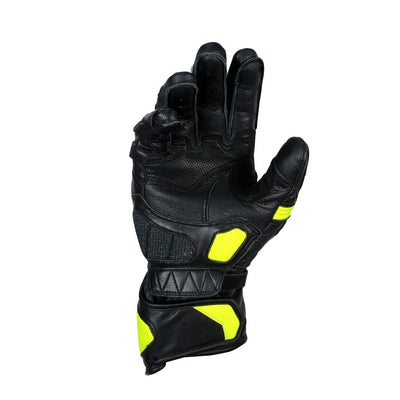 Bela-Rocket-Lang-Motorrad-Racing-Leder-Handschuhe-Sale-Online-Schwarz-Fluro-Gelb-Hamburg-Deutschland-7-min