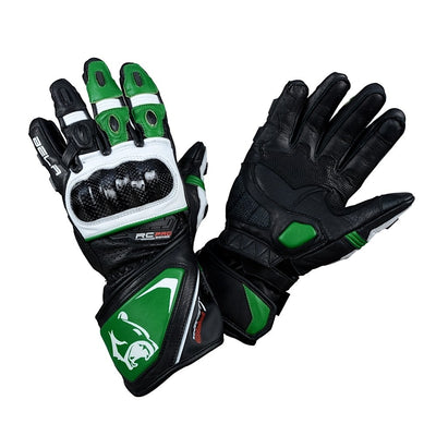 Bela-Rocket-Lang-Motorrad-Racing-Leder-Handschuhe-Sale-Online-Schwarz-Weiss-Grun-Hamburg-Deutschland-1-min