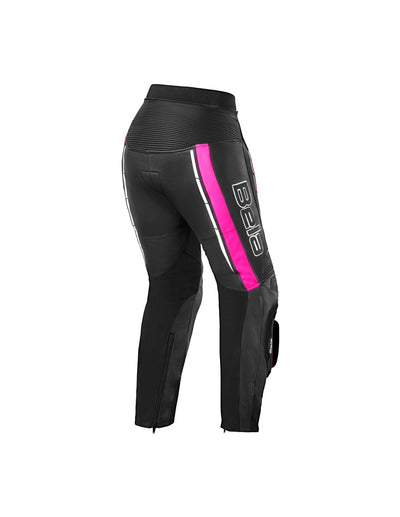 Bela-Rocket-Motorradhose-Damen-Rosa-Schwarz-2Teilig-Leder-Motorrad-Anzug-Lederkombi-Sale-Online-Koln-Deutschland-2-min