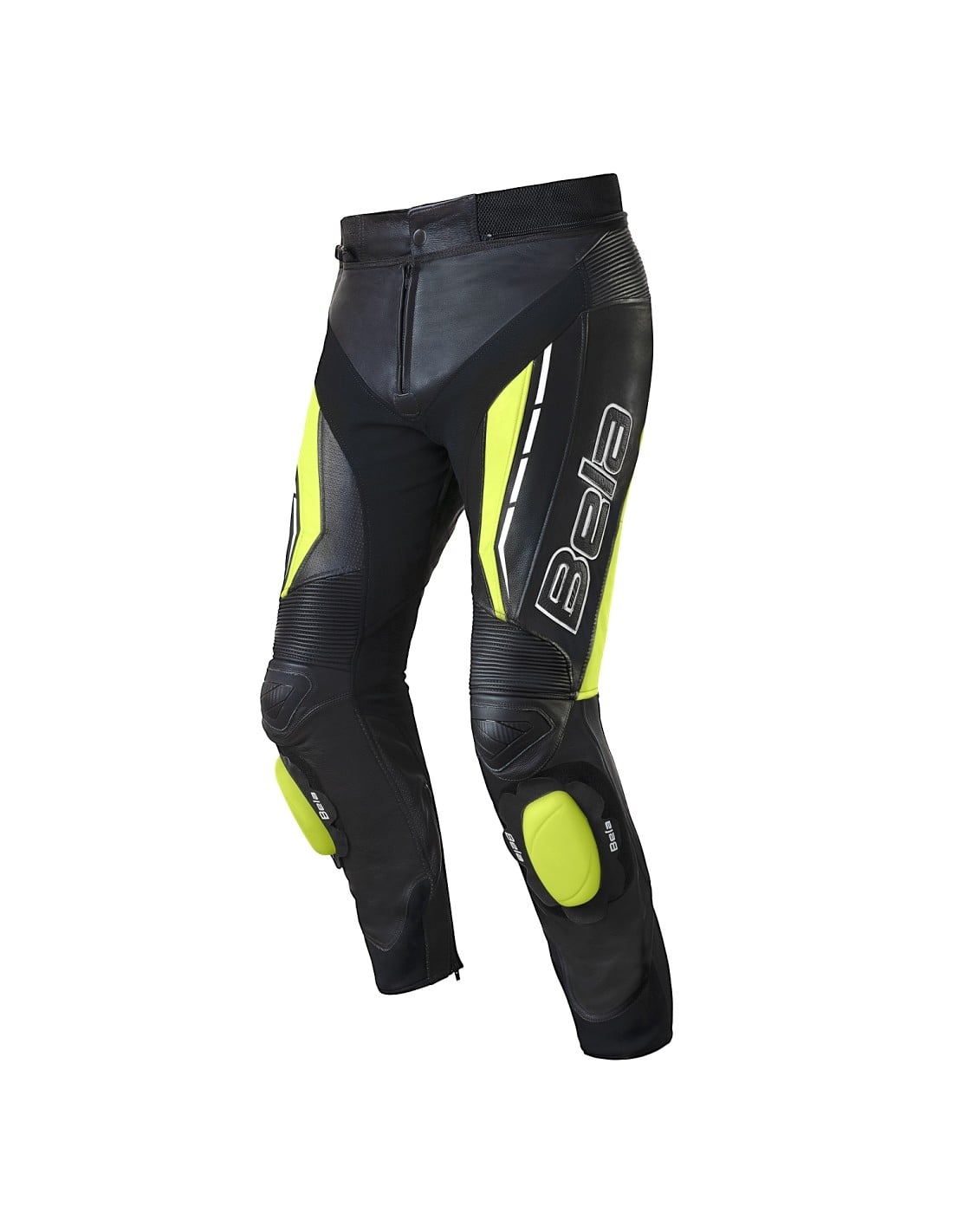 Bela-Rocket-Motorradhose-Herren-Fluro-Gelb-Schwarz-2Teilig-Leder-Motorrad-Anzug-Lederkombi-Sale-Online-Koln-Deutschland-1-min