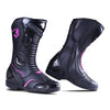 Bela-Stripe-Damen-Rosa-Motorrad-Stiefel-Stuttgart-Deutschland-2-min.