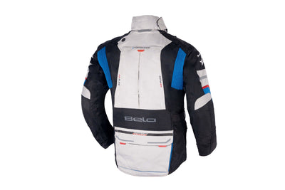 Bela Transformer Motorcycle Touring Waterproof Winter Jacket (Grey/Black/Blue)