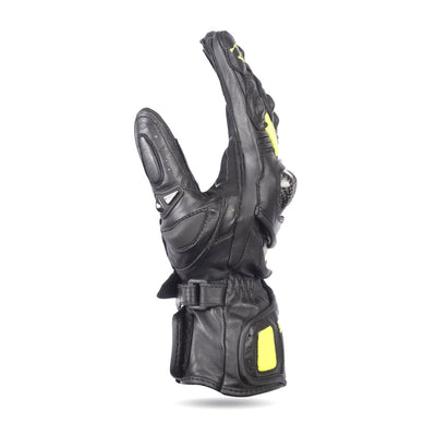 BELA Venom RS Racing Gloves - Black/Fluorescent Yellow