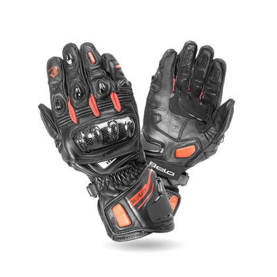 BELA Venom RS Racing Gloves - Black/Red