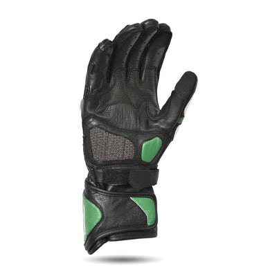 MZB RaceTech Motorcycle Leather Gloves