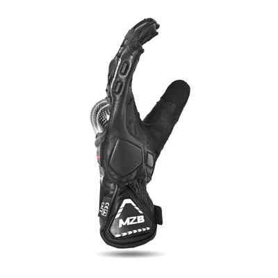 MZB RaceTech Motorcycle Leather Gloves