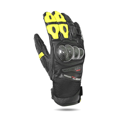 MZB RaceTech Motorcycle Leather Gloves