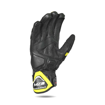 MZB RaceTech Motorcycle Leather Gloves