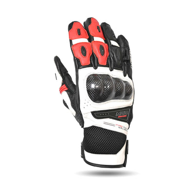 MZB RaceTech Motorcycle Leather Gloves