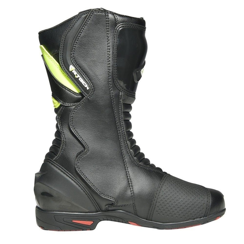 R-Tech-Damen-Pilot-Schwarz-Fluro-Gelb-Motorrad-Stiefel-Hamburg-Deutschland-1-min