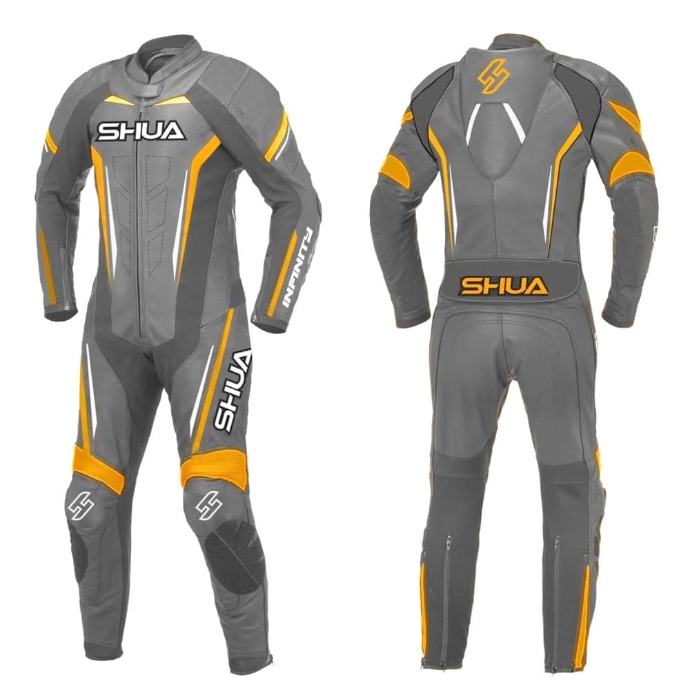 Shua-Infinity-1Teiler-Motorrad-Leder-Anzug-Lederkombi-Schwarz-Orange-Koln-Deutschland-Sale-Online-1-min